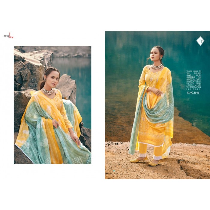 Tanishk Israt Pure Cotton Print Salwar Suits